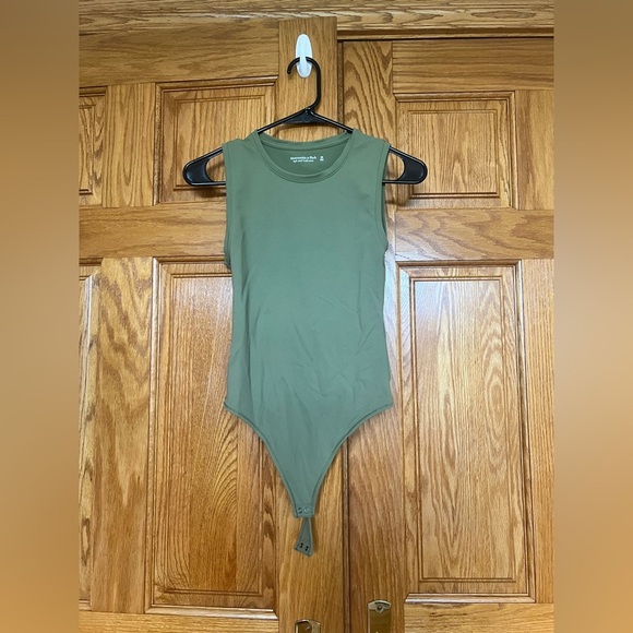 Abercrombie & Fitch - Olive Green Bodysuit - Picture 1 of 3